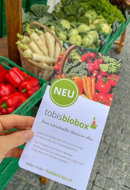 Wie im Hofladen – das Bio-Abo von Häberli